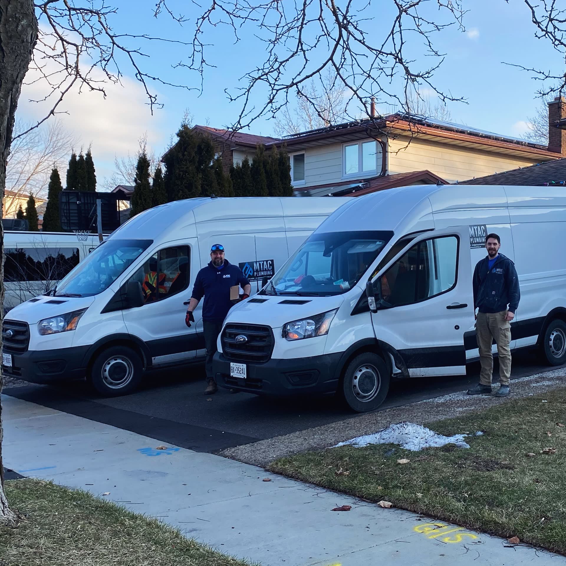 MTAC Plumbing Service Trucks